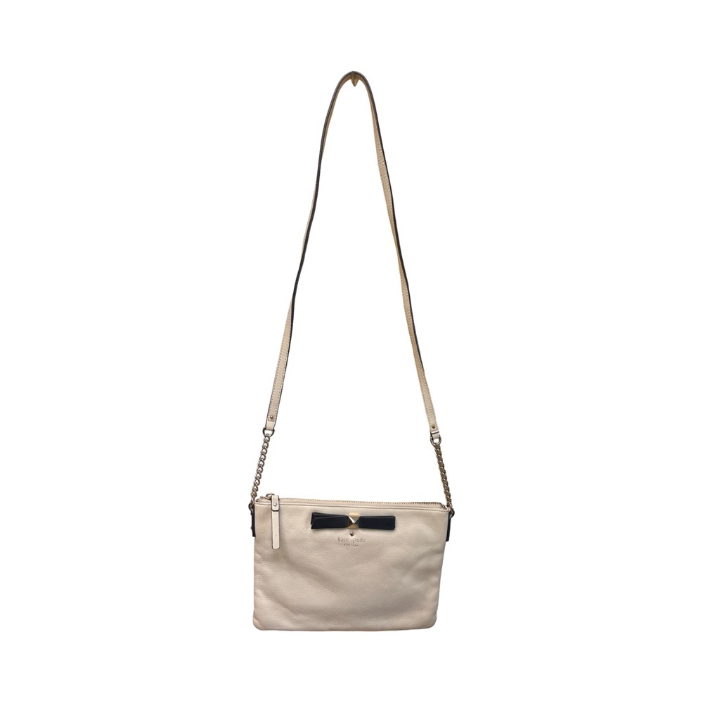 Kate Spade Ivory and Black Crossbody Bag
